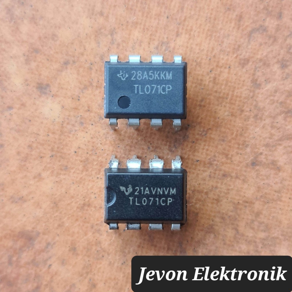 IC TL071 TL071I TL071CP Original Texas Instruments Transistor Tl 071 Asli Ori