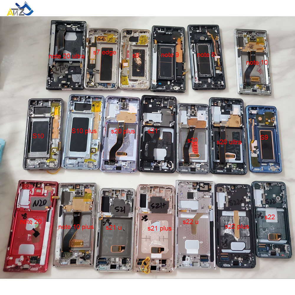 Craked Glass Tou Work For Samsung LCD S8/S9/S10+/S20/S21Plus/S22Ultra/Note10/N20U For Samsung Edge S