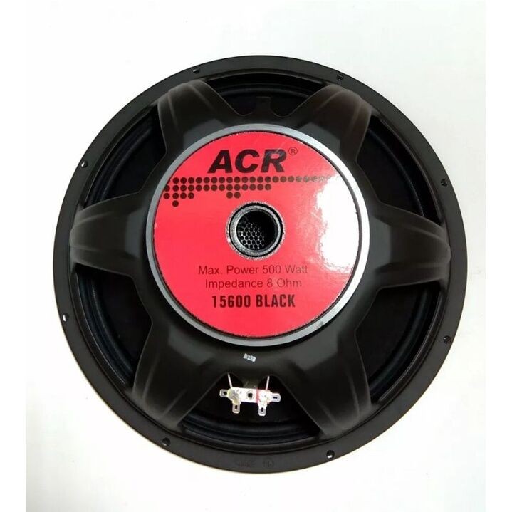 Speaker 15in ACR 15600 Black 15 Inch