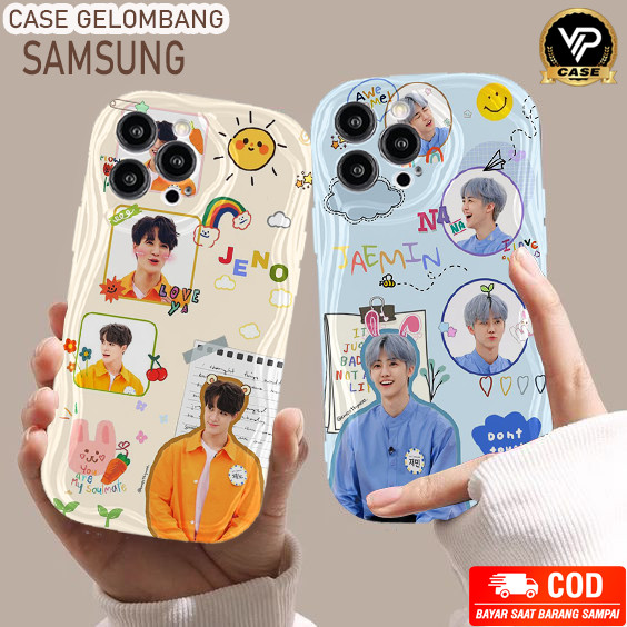 Case Gelombang K-POP NCT Samsung A03core A03 A04 A04E A04s A10s A20s A02 A10 A11A12 A13 A14 A20 A30 