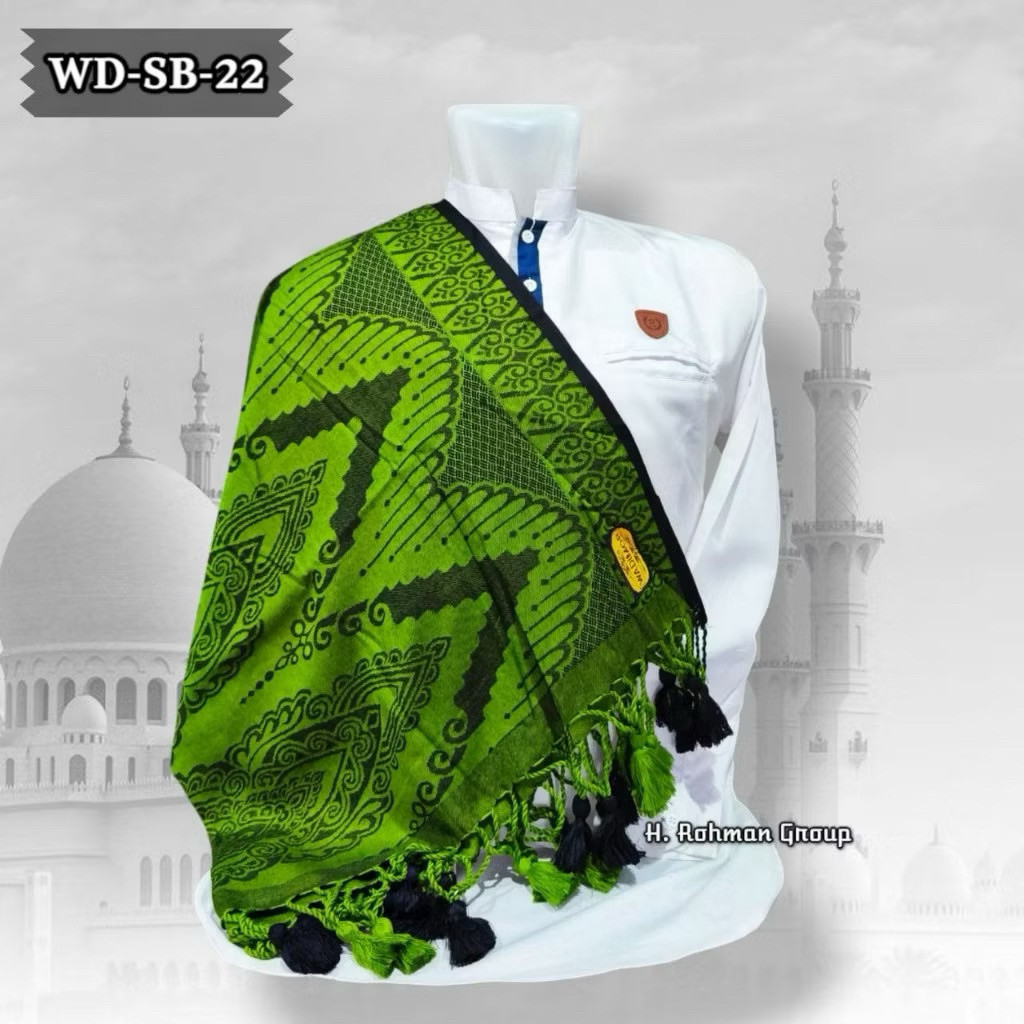 Sorban Rida Wadimor Subaiyah | Sorban WADIMOR | Sorban Motif Batik Jaguard | Sorban Motif Terbaru