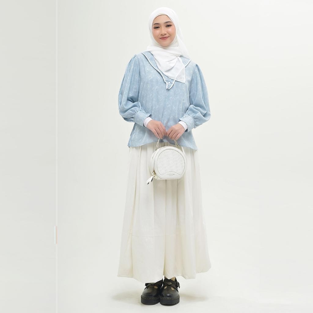 Rabbani - Tunik Atasan Muslim Wanita Lengan Panjang Dewasa Dara Sesilia RABBANI ORI