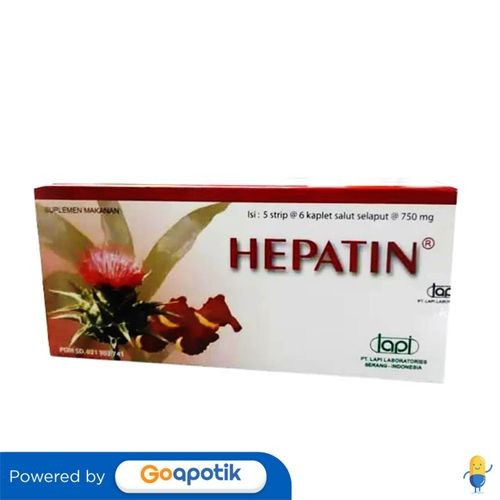 Hepatin Box Isi 30 Kaplet