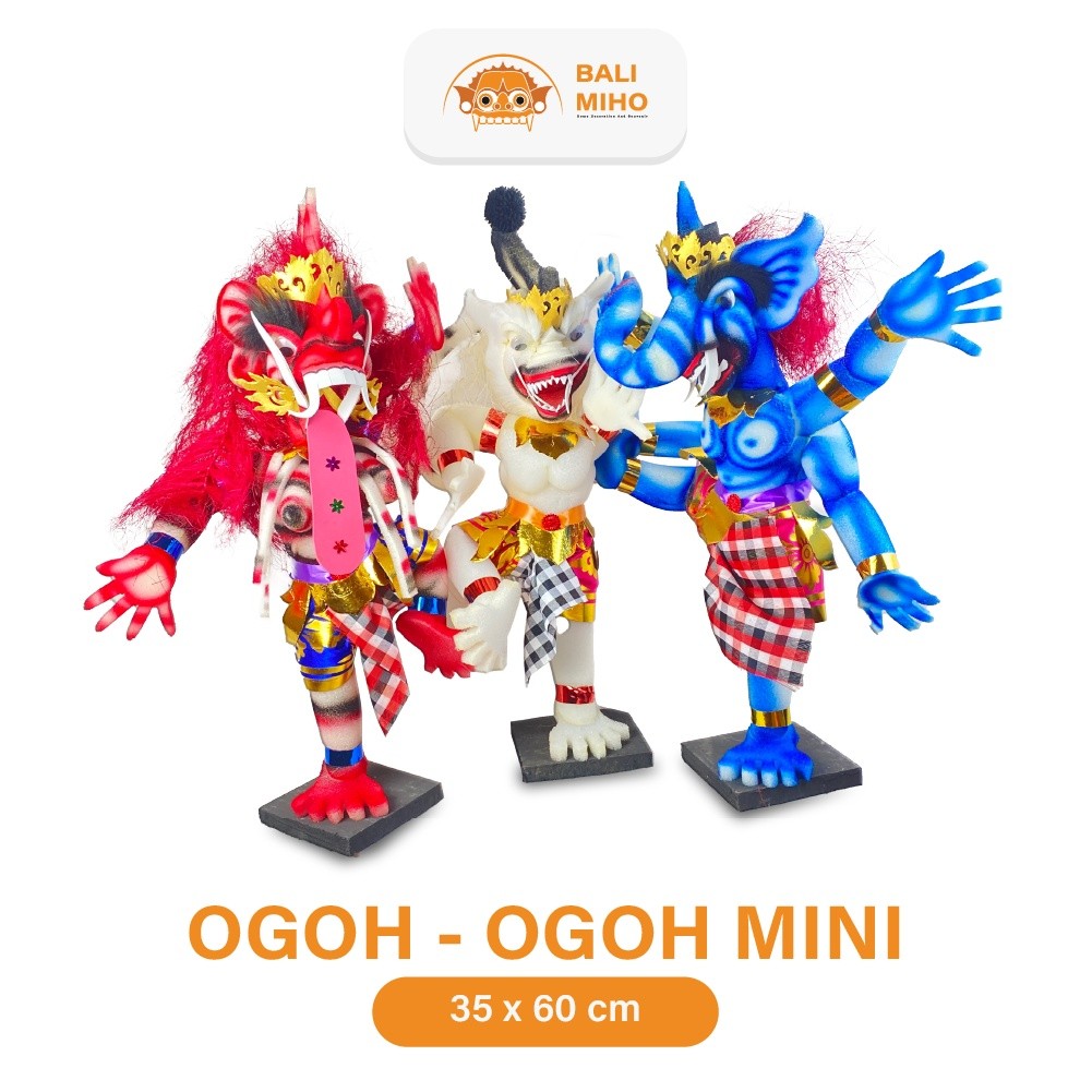 Ogoh-Ogoh Mini 60 cm- Mainan Anak-anak - Ogoh Ogoh Mini - Pajangan Ogohogoh - Ogoh Ogoh Ganesha - Og