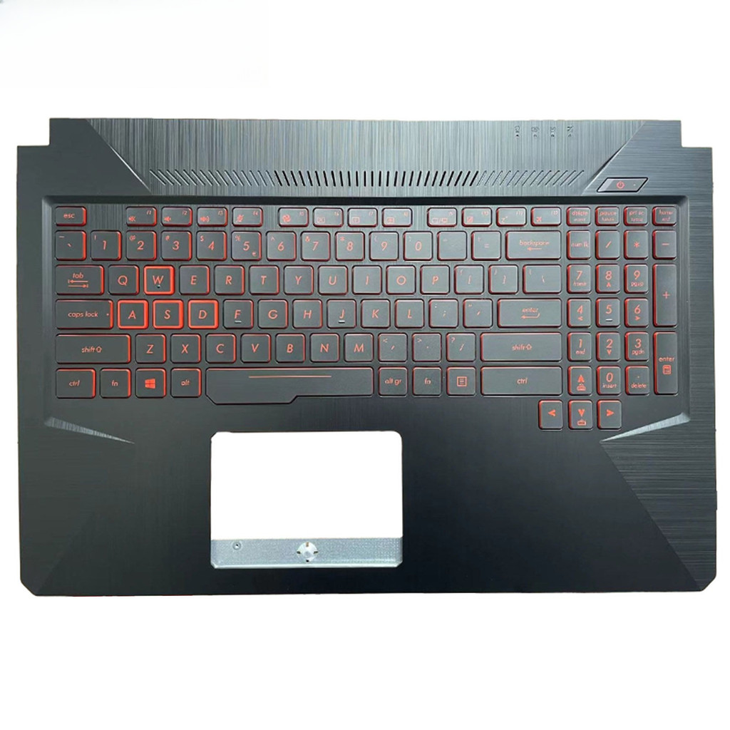 New For Asus TUF Gaming FX504 FX504G FX80 FX80G Palmrest Upper Case with Backlit US Keyboard