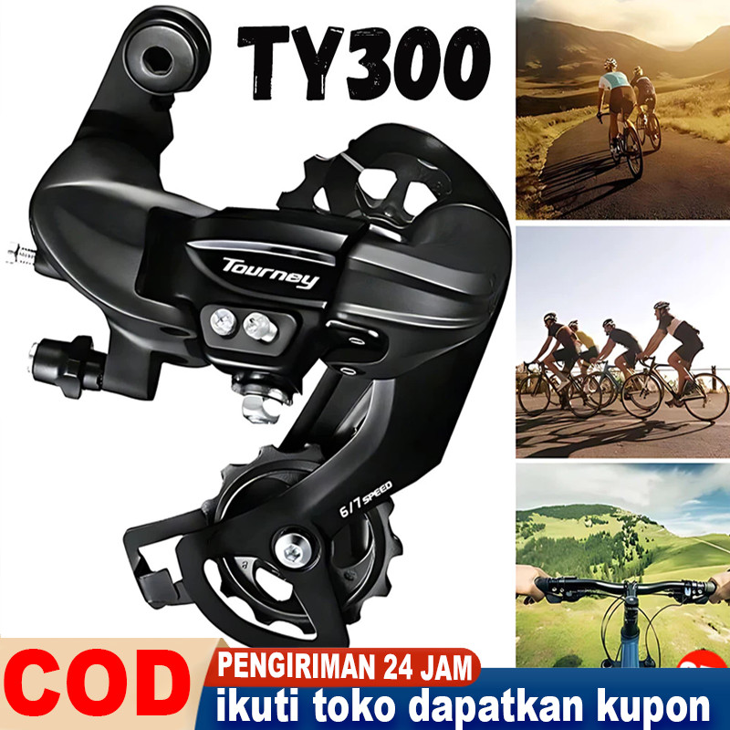 RD Shimano Tourney 6 7 8 Speed TX35 Rear TY300 Model 18 21 24 spd derailleur Sepeda gunung xc Lipat 