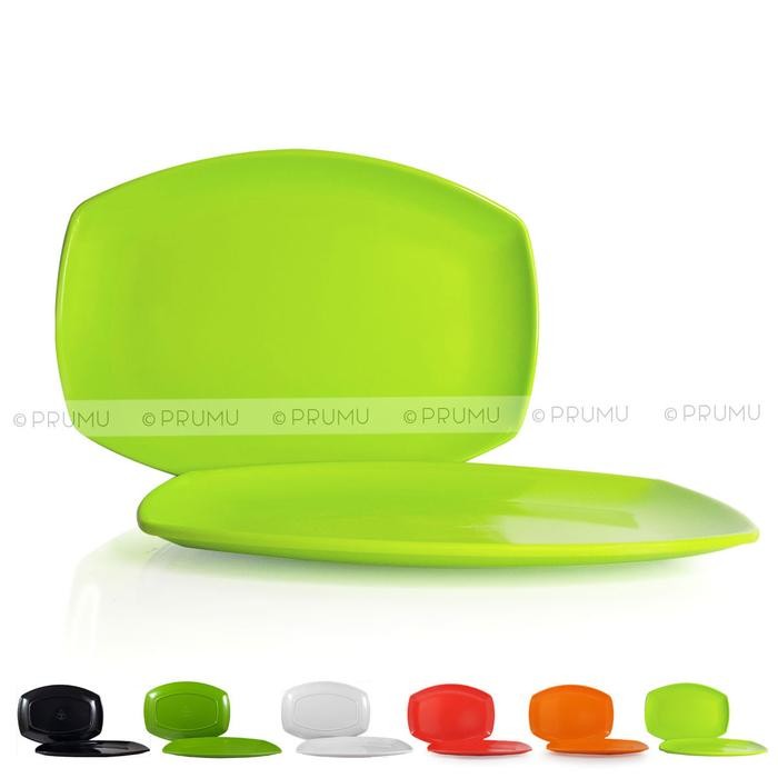 Piring Saji Melamin 12 | Piring Melamin | Piring Melamine - M 52 - Putih