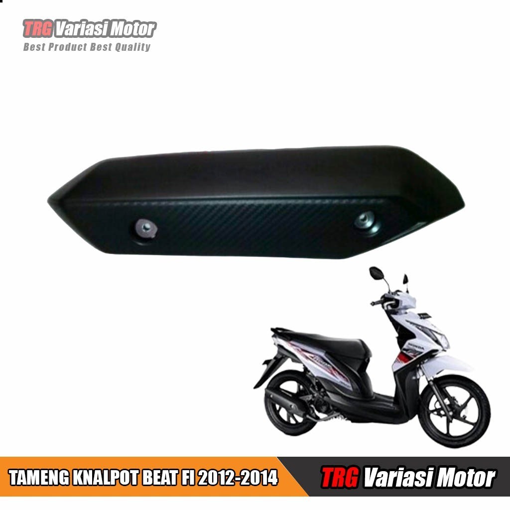 Tameng Knalpot Beat Fi 2012-2014 Cover Knalpot Beat Fi 2012-2014 VARIASICO
