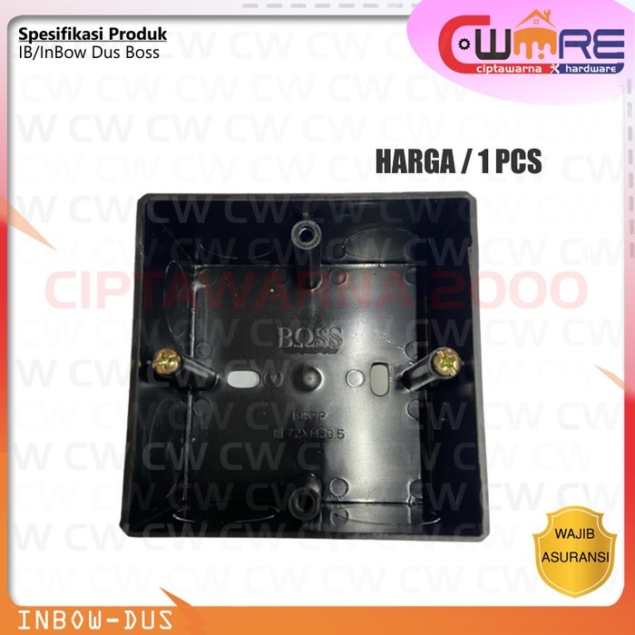 IB InBow Dus Doos Boss kotak tanam dalam tembok Clipsal Schneider - CW2K