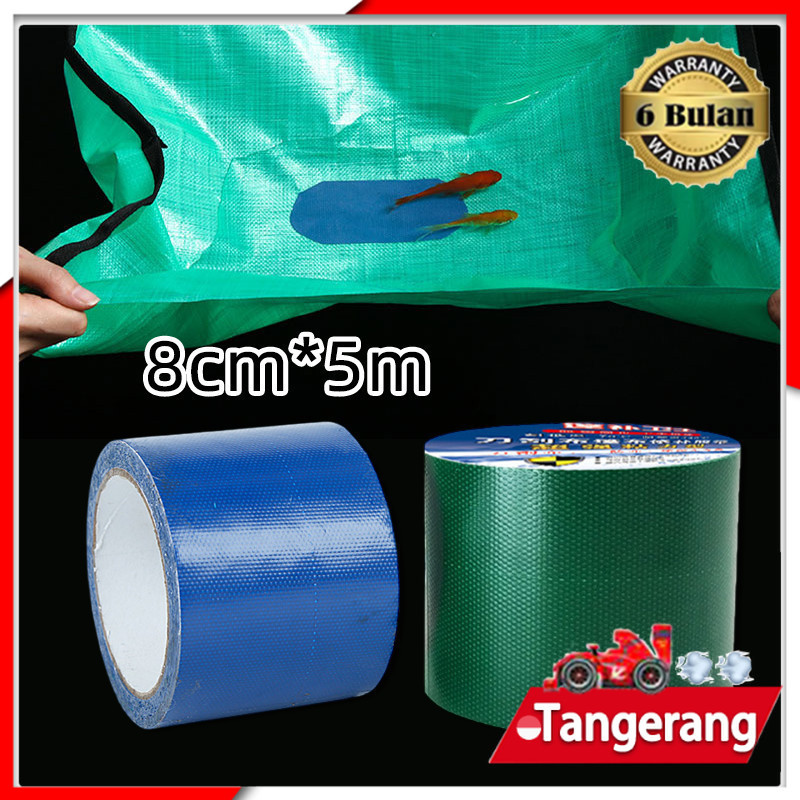 5 Meter Tarpaulin Waterproof Repair Tape / Roof Waterproof Tape / Terpal Tenda Canopy Tape