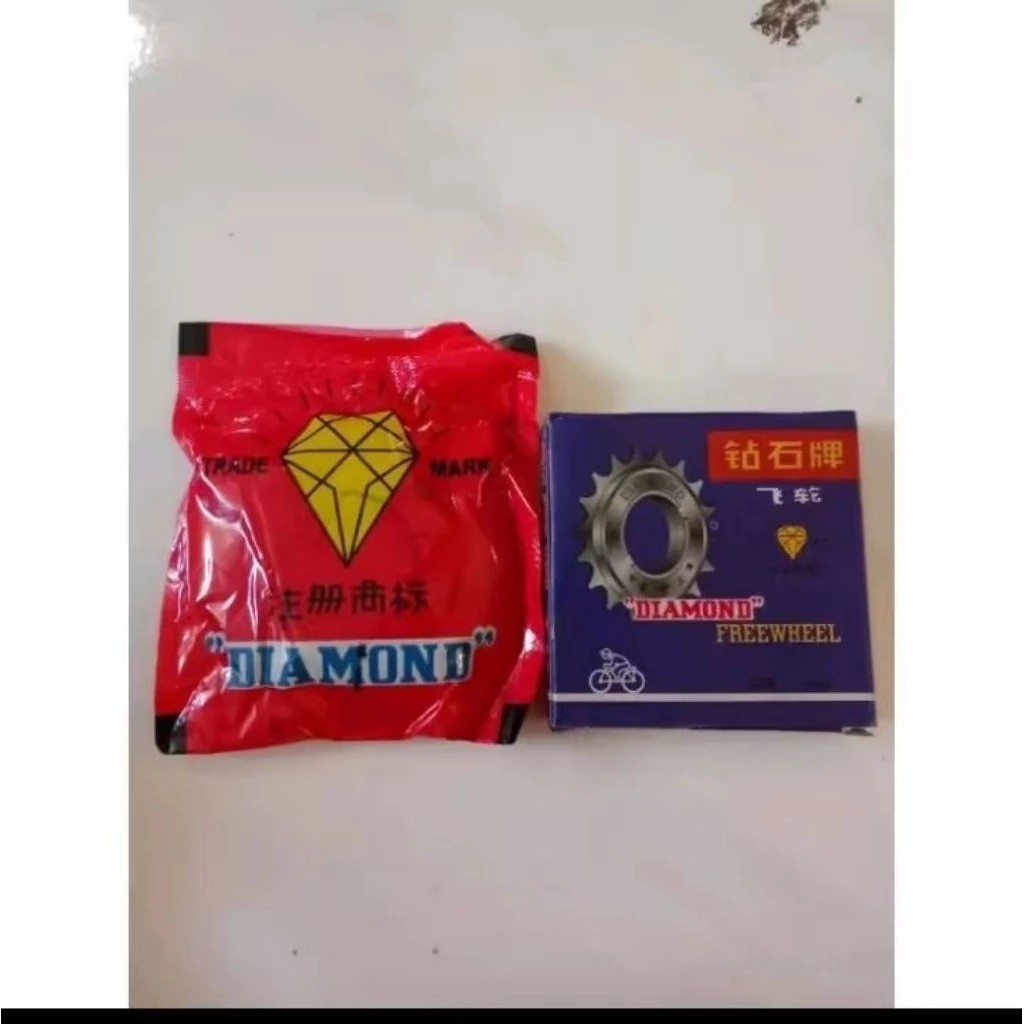Freewheel 20T Diamond Gir gear ger 1 Buah komponen gear belakang sepeda MTB LIPAT FIXIE MTB COMMUTER