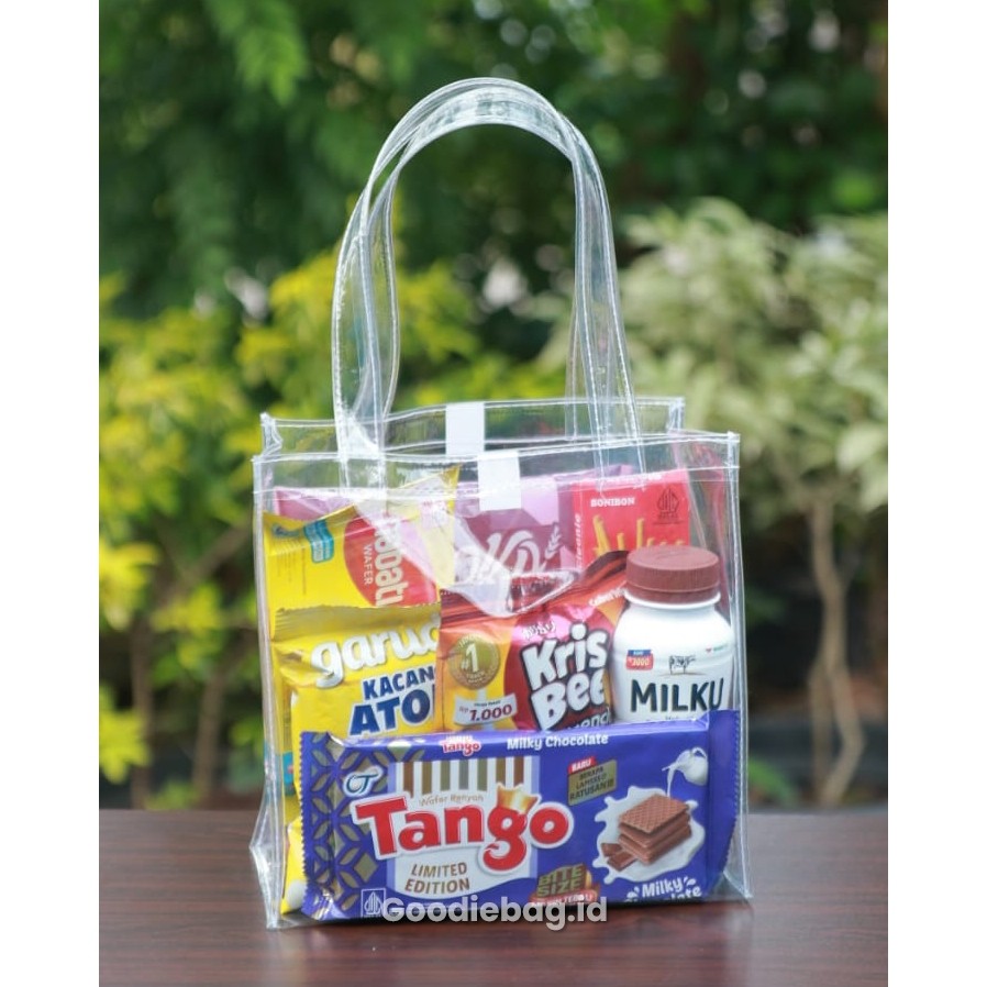 Goodie Bag Hampers Ulang Tahun Anak Mika Bening Transparan (MIHUN)