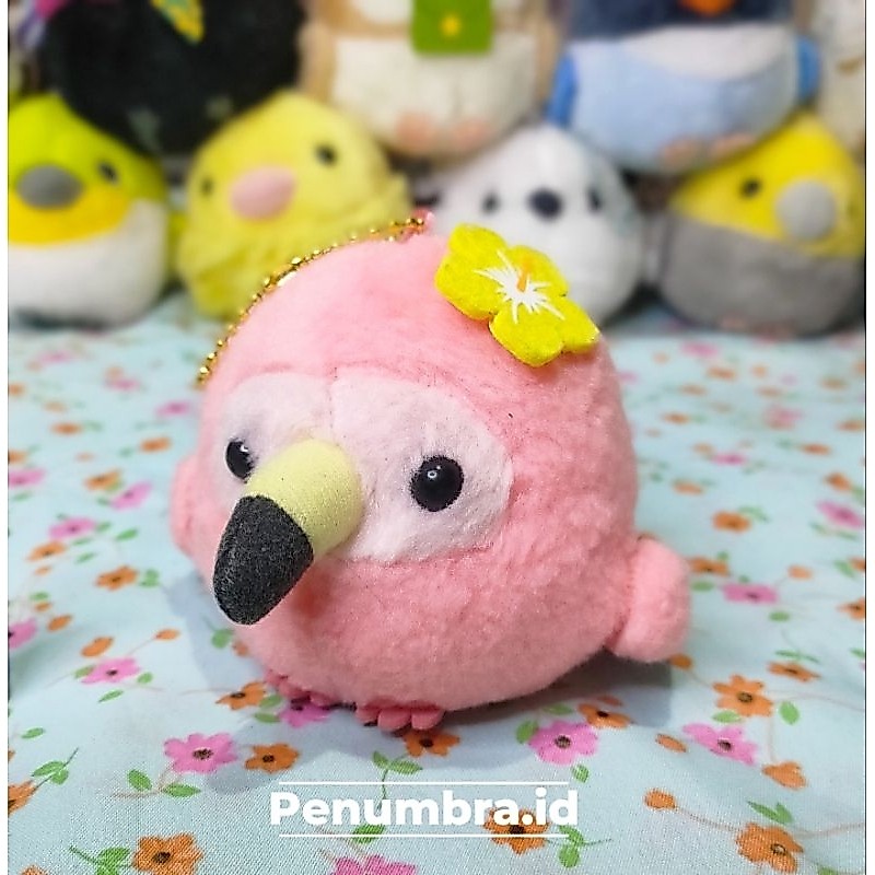 gantungan kunci boneka burung amuse/ amuse keychain