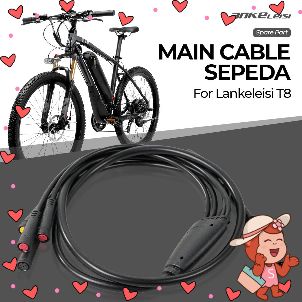 Lankeleisi Spare Part Main Cable Sepeda for Lankeleisi T8 XT750 XT600