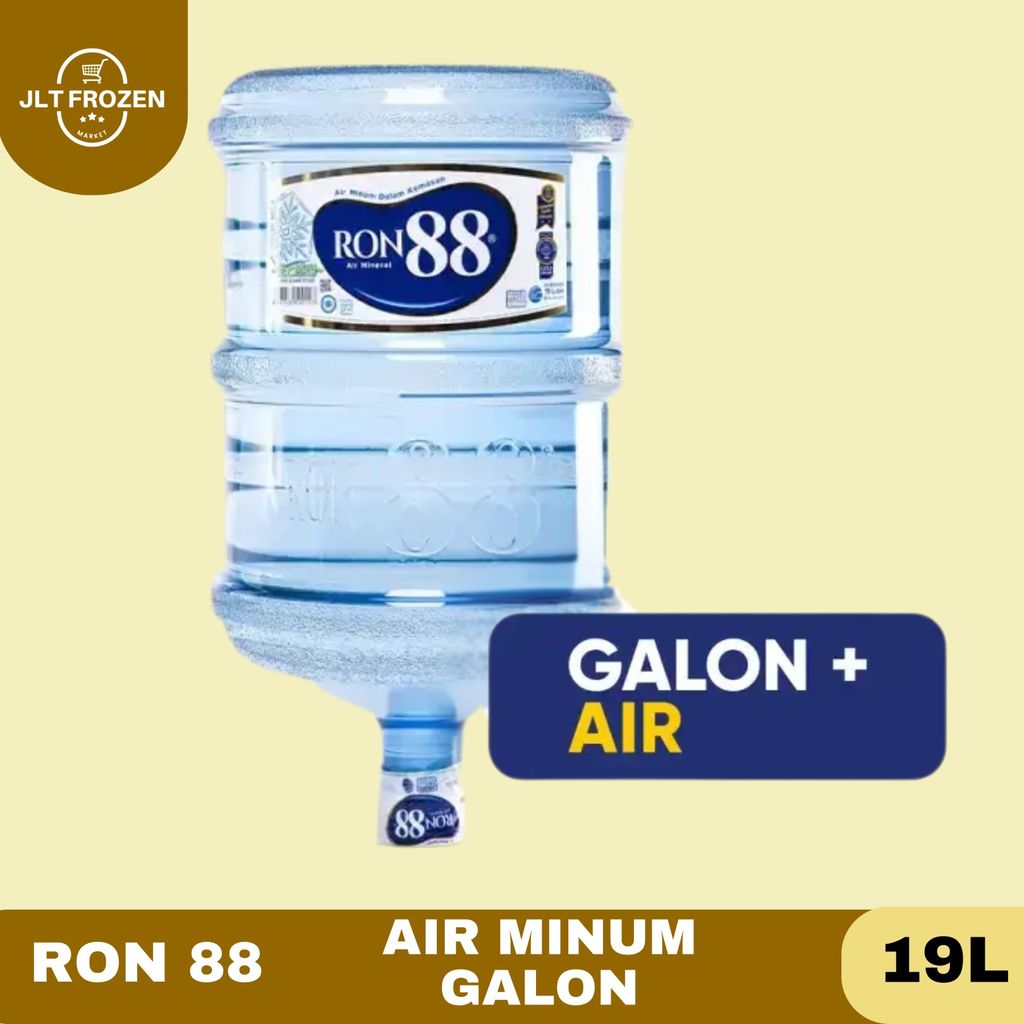 Ron 88 / Air Mineral Galon 19Liter / Galon+Air / Air Mineral Kemasan Galon
