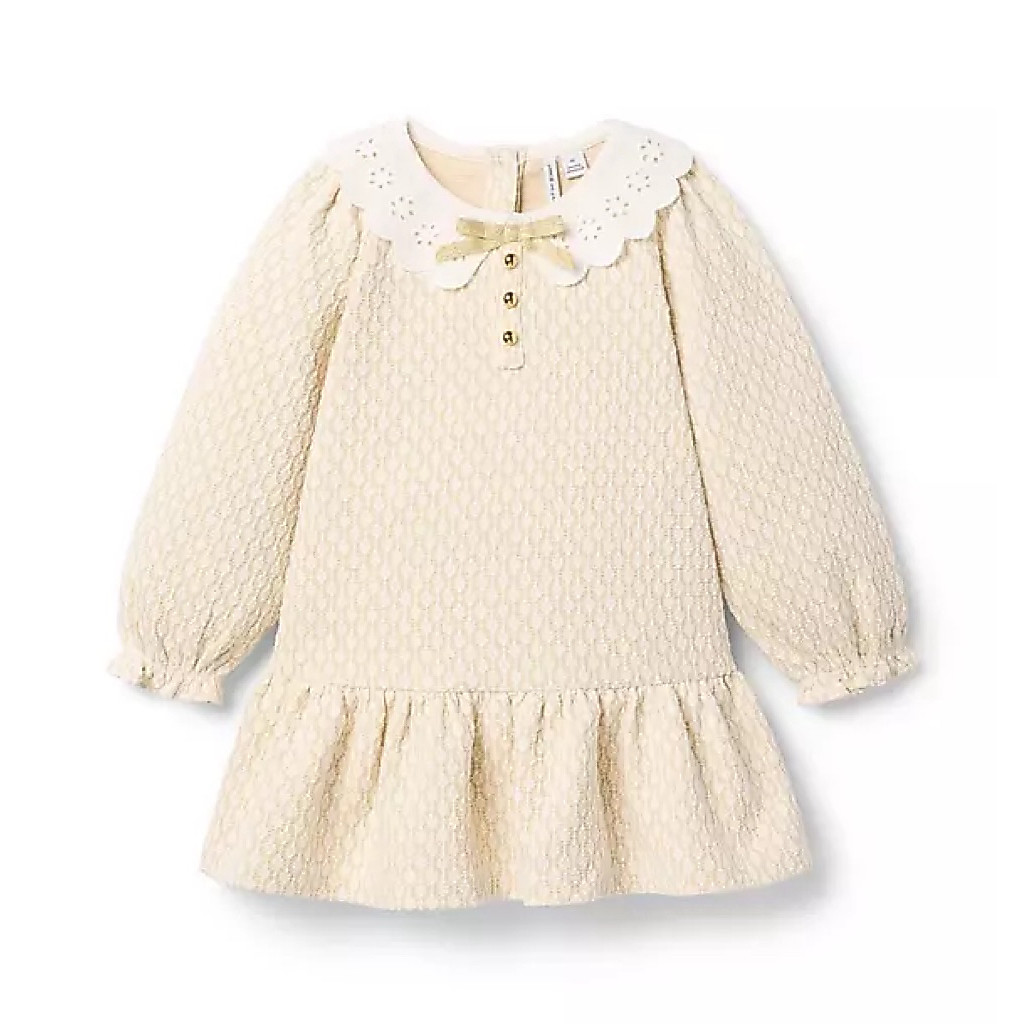 Janie & Jack Jaquard Dress