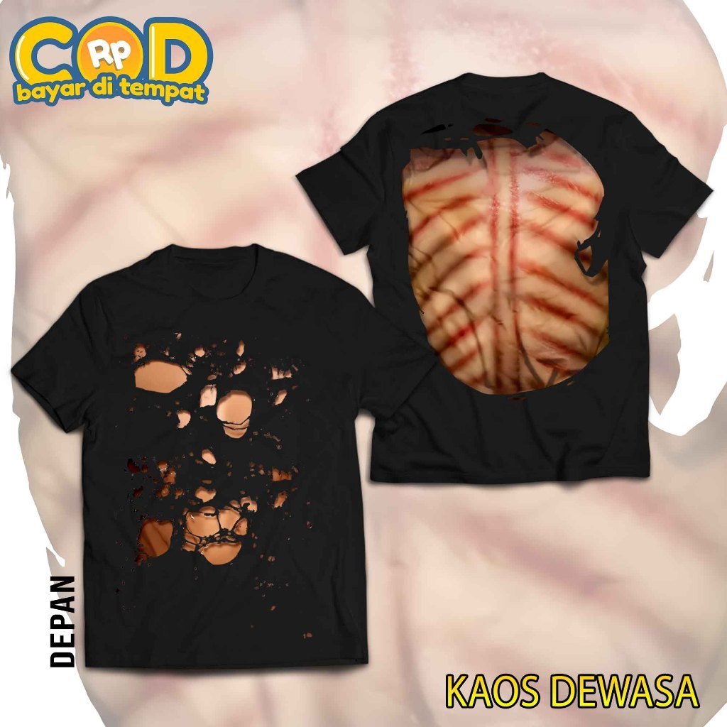 Kaos FullPrint Motif Unik Kaos Robek Kerokan Terbaru Kaos Motif Kaos Robek Kerokan Bahan Katun