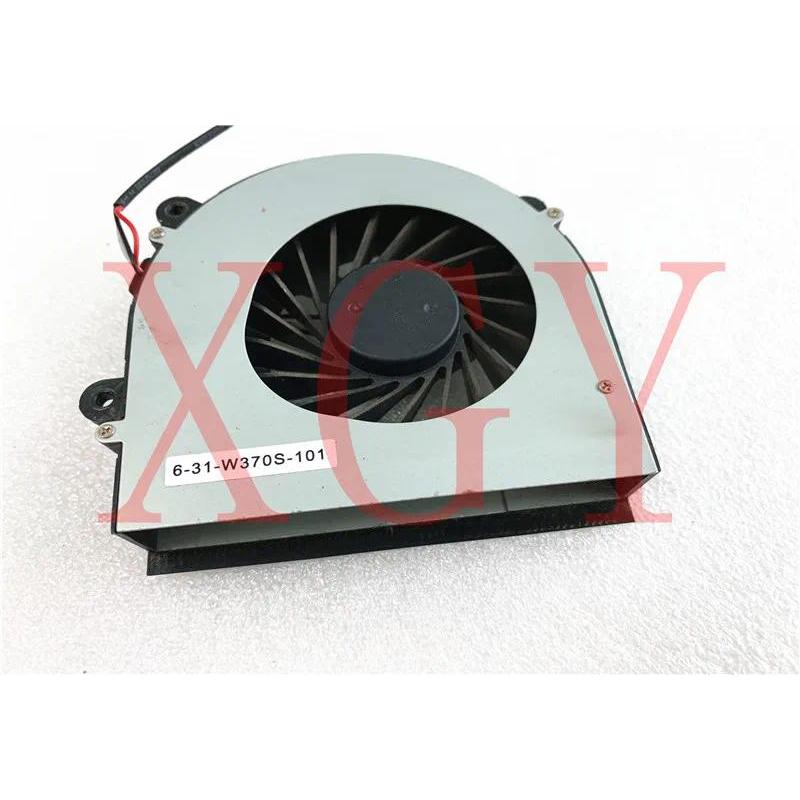 Original FOR Clevo W370ET W350et W370S W350ETQ W370ST Fan 6-31-w370s-101 100% Test ok