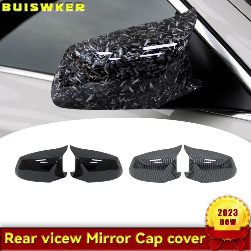 Cover Spion Serat Karbon Asli F10 Untuk BMW Seri 5 6 7 F10 F11 F18 GT 5GT F07 F06 F12 LCL Pengganti 