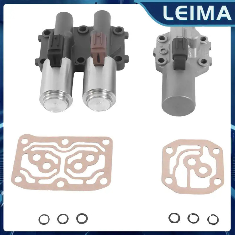 1set Pasangan Solenoid Transmisi Otomatis untuk Honda CR-V CRV Accord Element RSX TSX 8260-PRP-014 2
