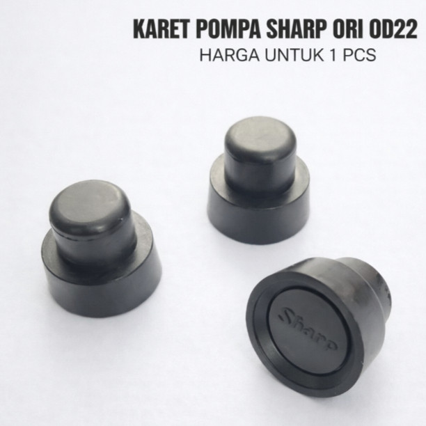 Klep Pompa OD22 Sharp Klep Sharp Hitam Od 22