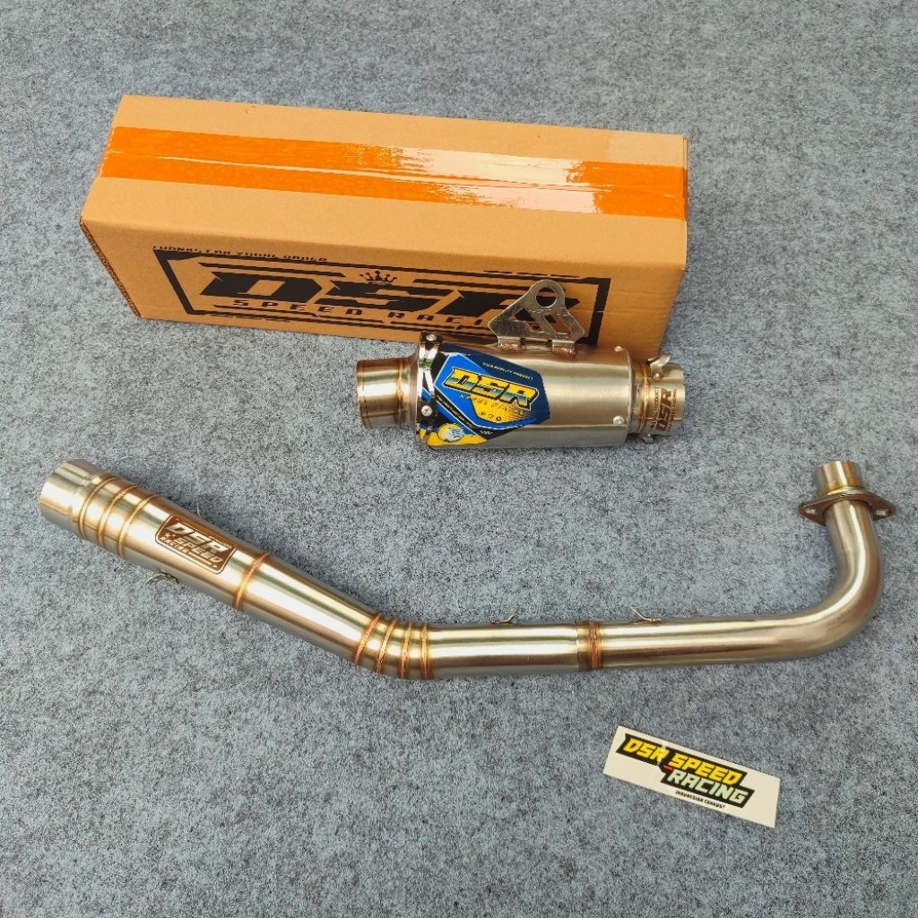 Knalpot Racing GTX RBT tipe Gp04 Original DSR-speedracing