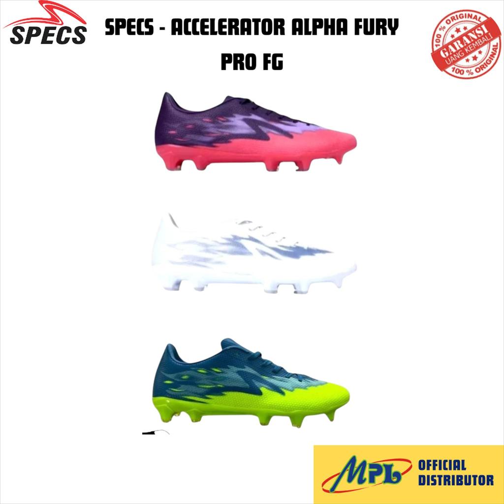 SEPATU BOLA SPECS ACCELERATOR  ALPHA FURY PRO FG