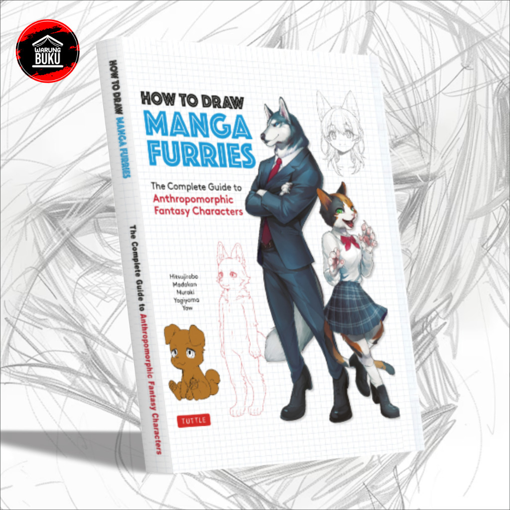 BUKU HOW TO DRAW MANGA FURRIES
