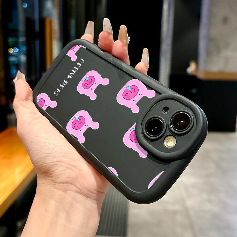 Soft Case For Iphone 11 13 Pro Max 12 15 7 Plus8 Plus X XS XR Shockproof Cases Imut Babi Casing Pons