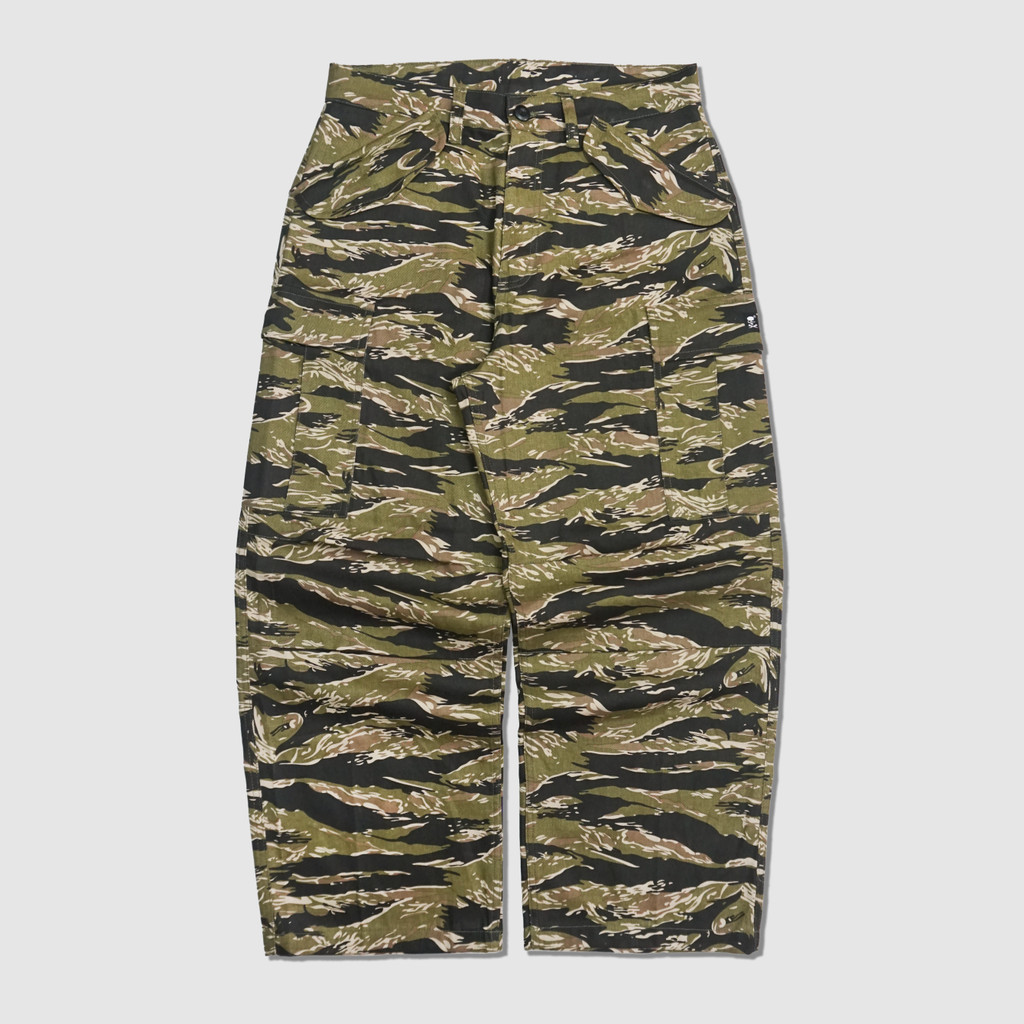 DETERMINED - TIGER CAMO BROWN M65 FIELD TROUSERS Cargo Longpants Celana Panjang Cargo Pria