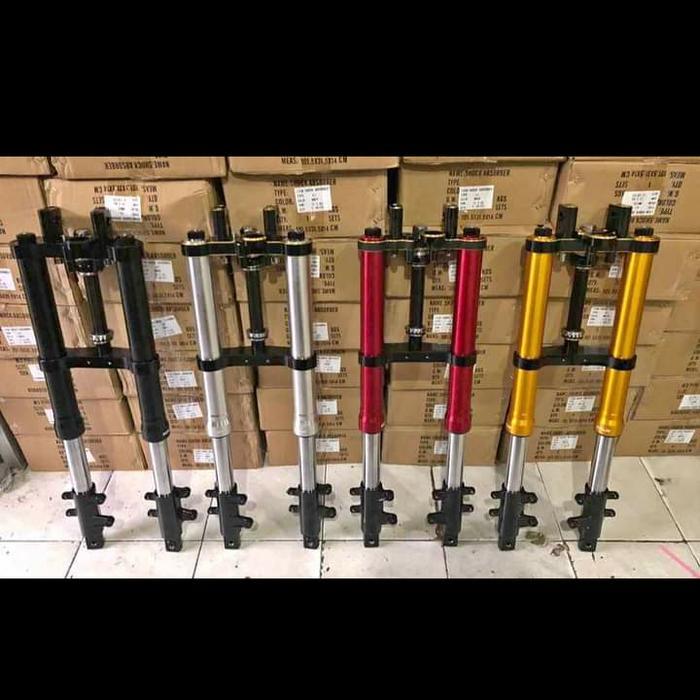 Shock Depan Up Side Down Vixion R15 Byson Xabre Scorpio Cb 150 Rx king