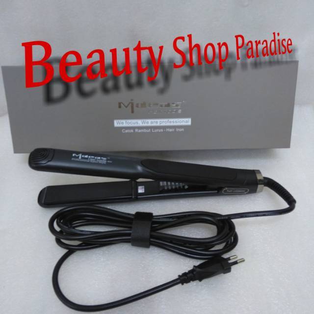 Catokan Rambut Mideas Ems-8223 Titanium Ionic