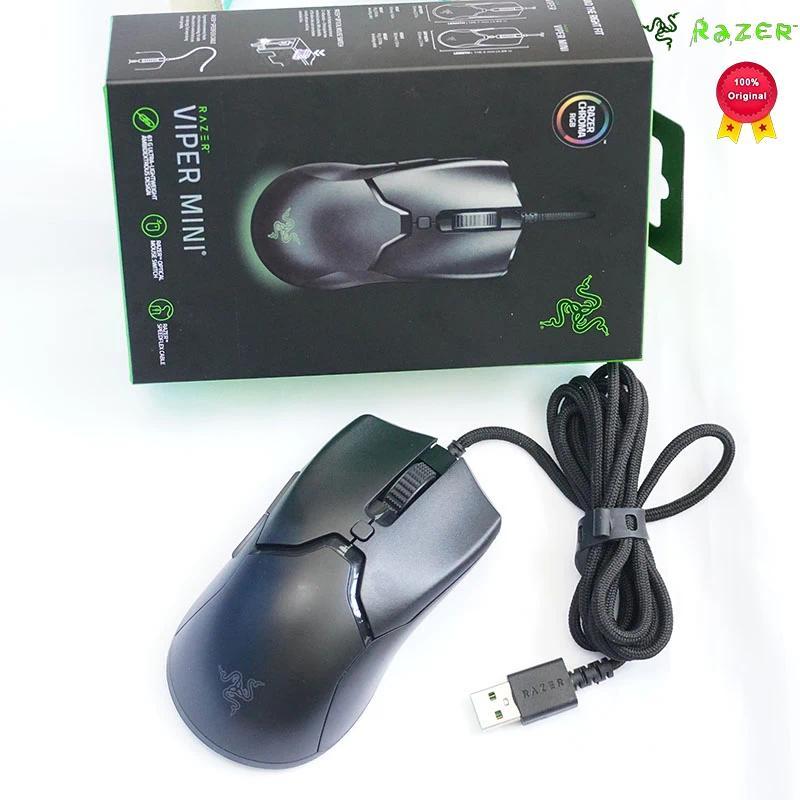Razer NEW YEAR GIFT gift Thunder Snake Viper Mini Computer Esports Cable Gaming Mouse Laptop RGB Lig