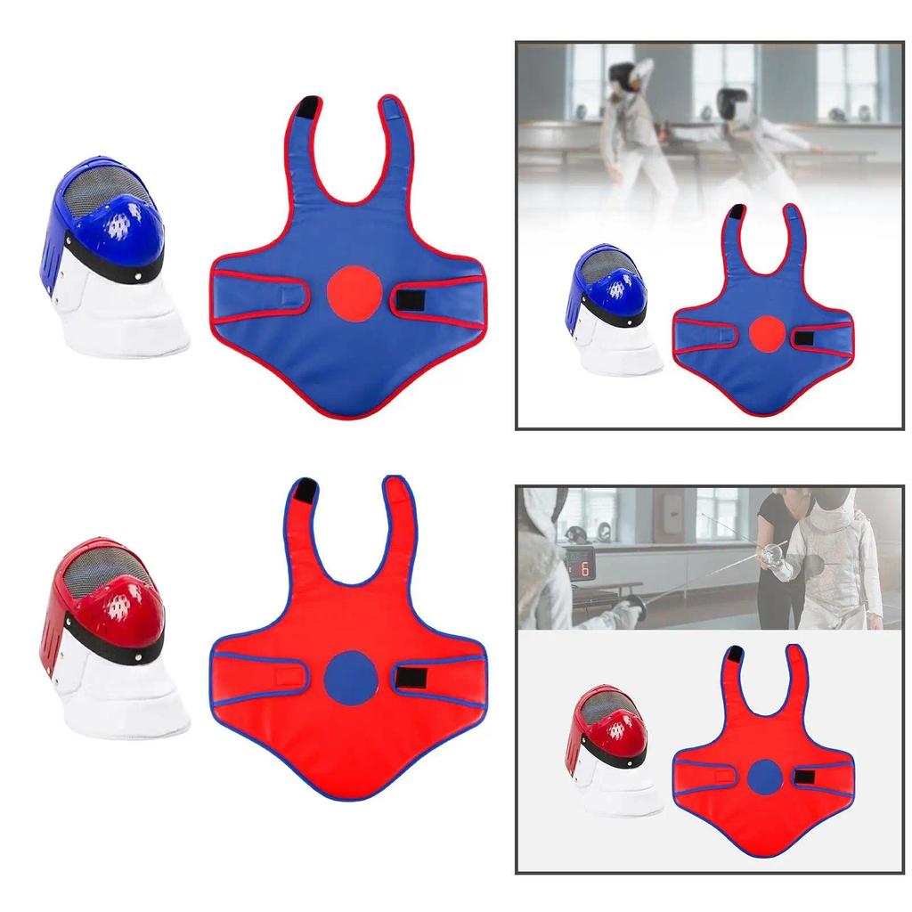 Fencing Epee Mask Practicing Face Breathable Protector Fencing Helmet for