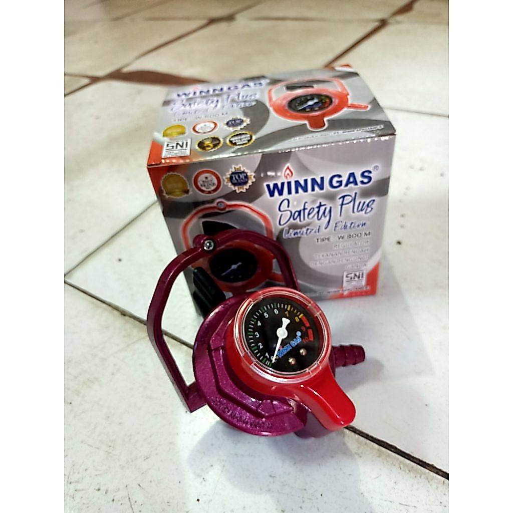 WINN GAS Safety Plus Limited Edition – Regulator Gas LPG W800M