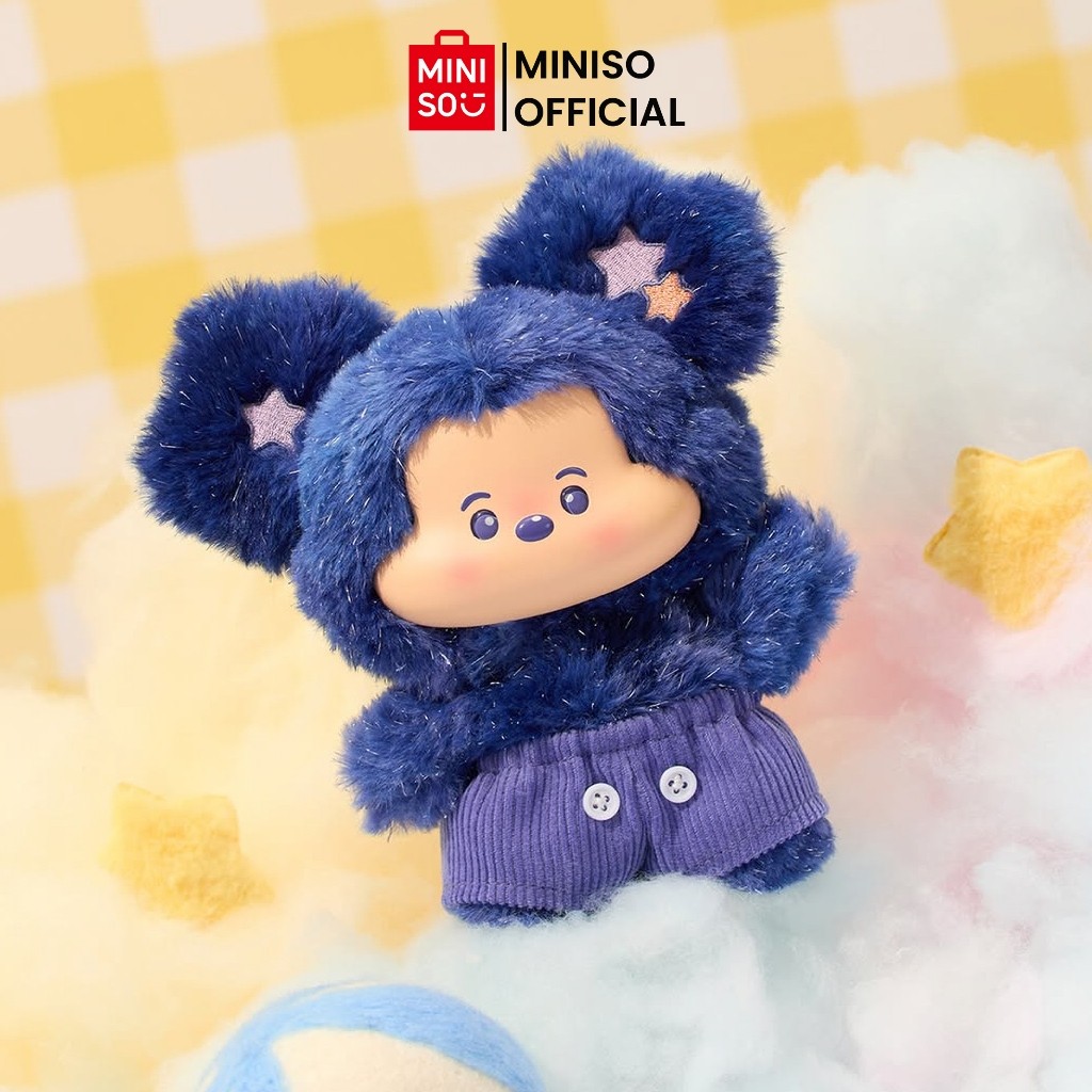 Jastip - MINISO TOY - Miniso x Disney Mickey Head in the Clouds Collection Vinyl Plush Surprise Box 