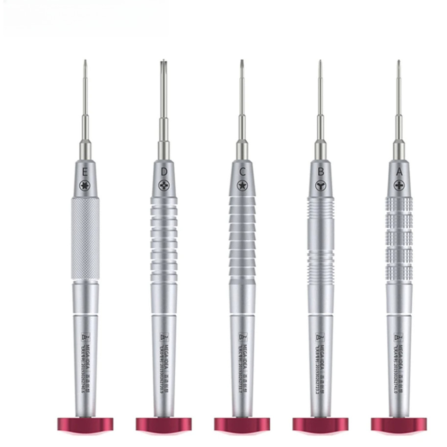 

QIANLI MEGA-IDEA 2D Precision Screwdriver Convex Cross Pentalobe Phillips Y Type For iPhone Mobile Phone Opening Repair Tool Kit