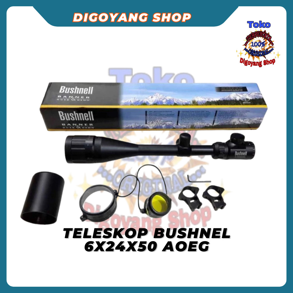 TELESKOP BUSHNEL 6-24X50AOEG  BERKUALITAS