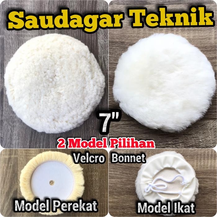 Wool Woll Poles 7 inch Bulu Poles Polishing Pad 7" - MODEL IKAT