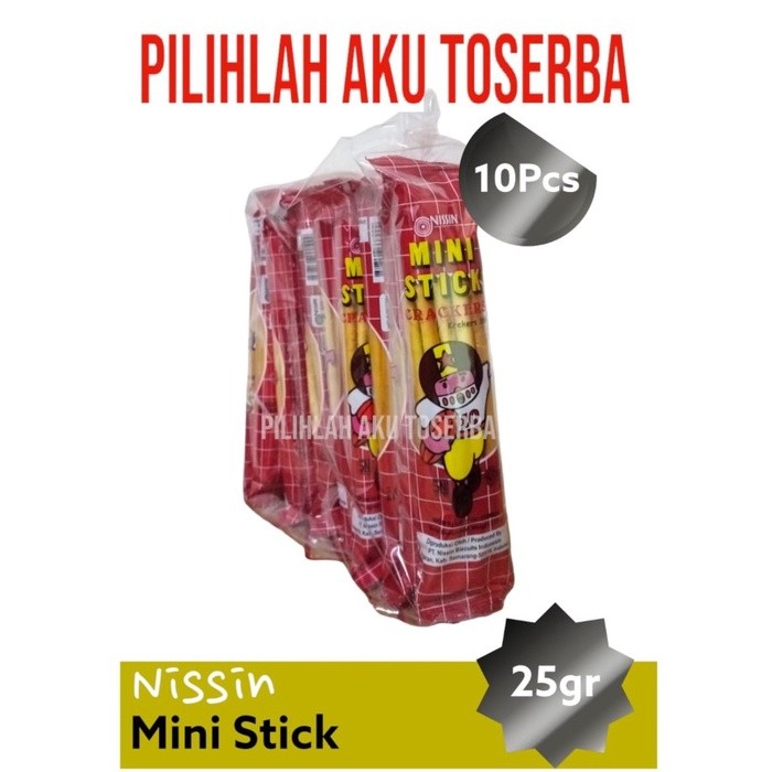 

Biskuit Nissin MINI STICK 25 gr - ( HARGA 1 PACK )