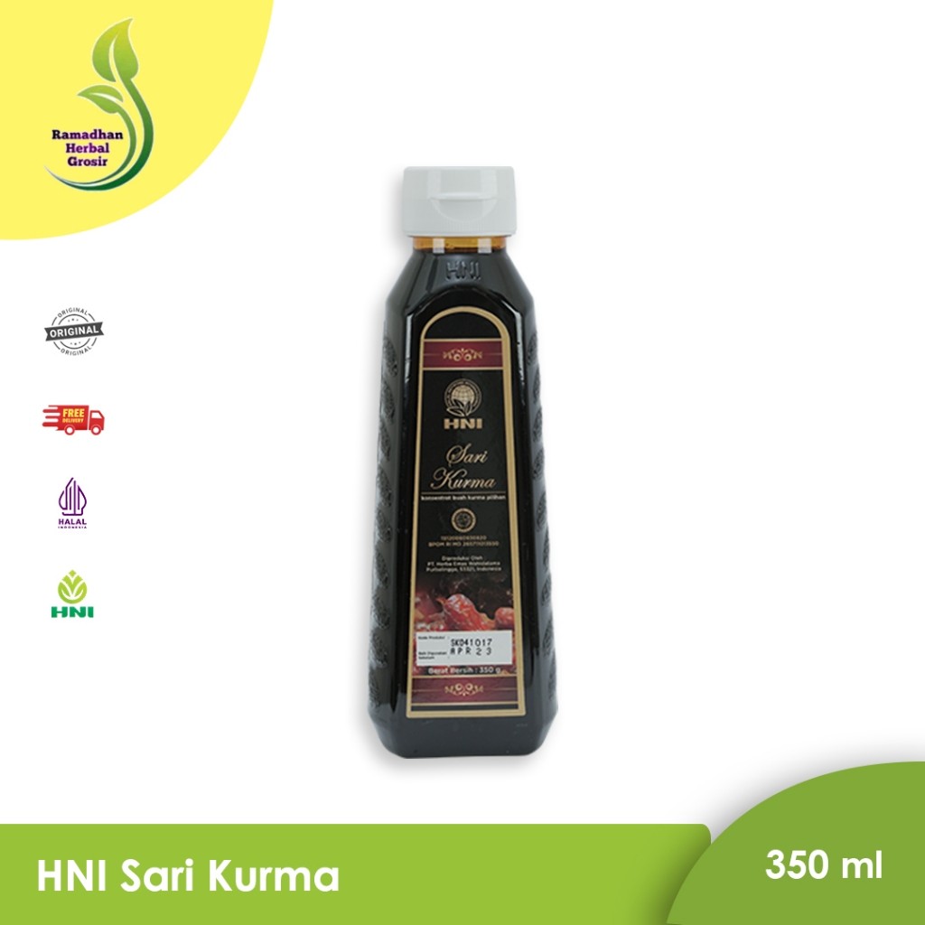 

Sari Kurma HNI Original 350 gr Pelengkap Nutrisi Tubuh