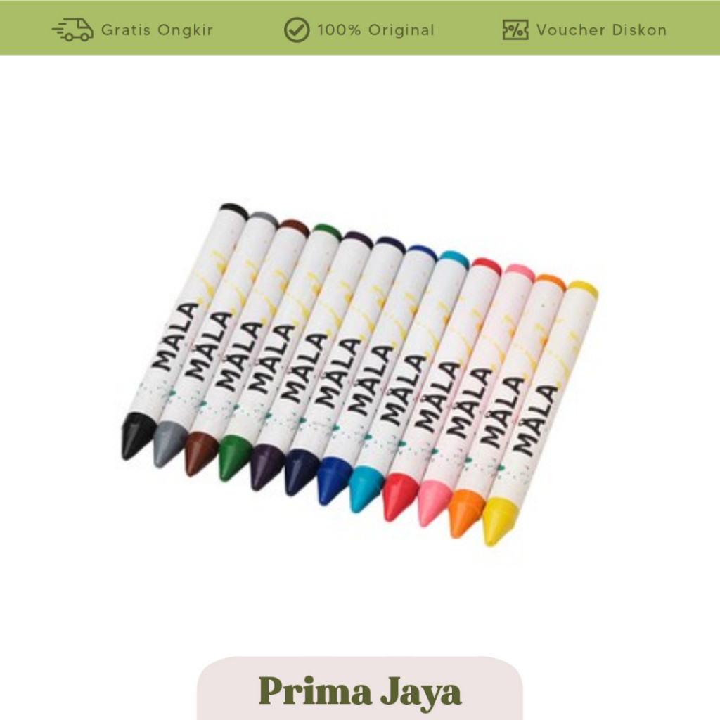 

Rekomendasi IKEA MÅLA Crayon lilin, warna campuran 12PCS