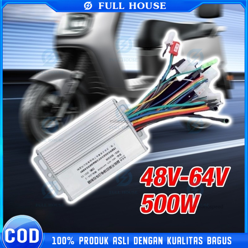 Full House！ Controller sepeda listrik 36v 48v 350w bldc brushless kontroler selis universal 36volt 4