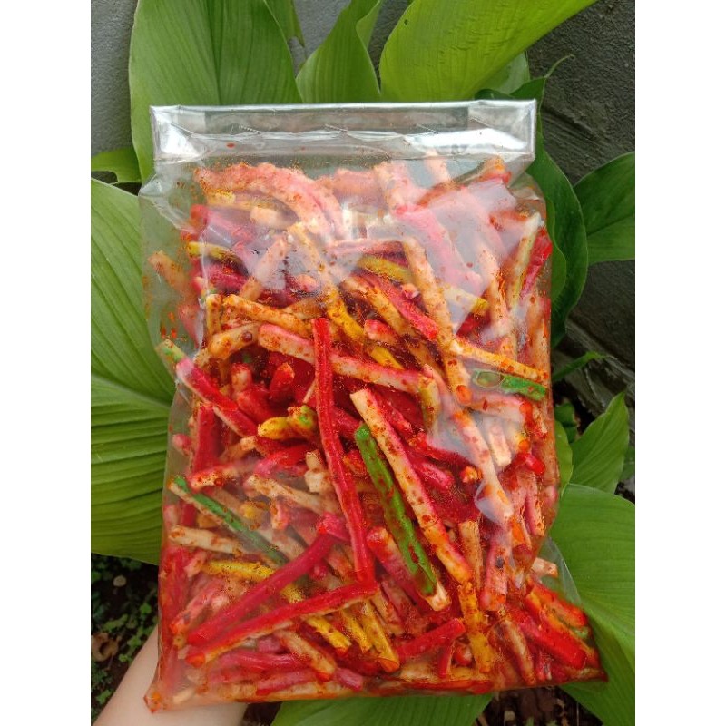 

Seblak Kerupuk Beton Bantat Viral Pedas Daun Jeruk 500gram