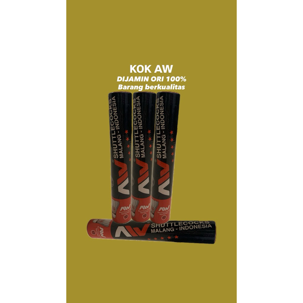SLIDEBAR Shuttlecock AW/WA HITAM/ KOK AW