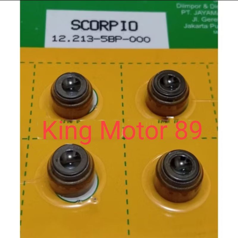 Seal sil klep Yamaha Scorpio Scorpio z original npp