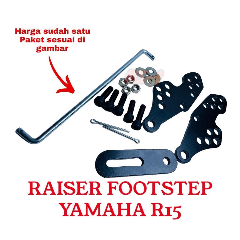 Peninggi Footstep R15 V3, Peninggi Footstep Depan R15 V3, Fustep Underbone R15 V3