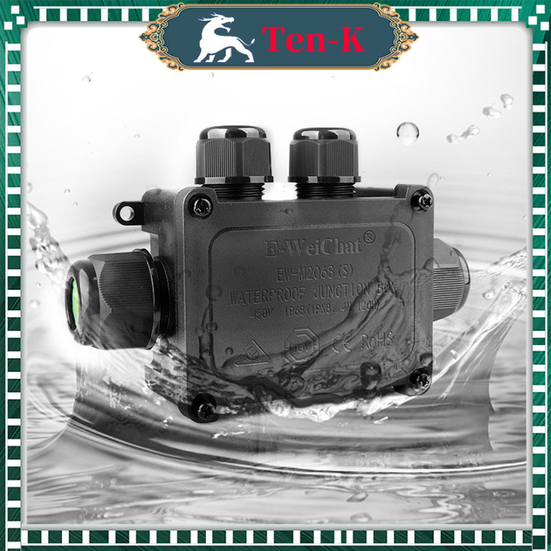 Konektor Kabel Listrik IP68 / Sambungan Kabel Waterproof / Connector Box Tahan Air