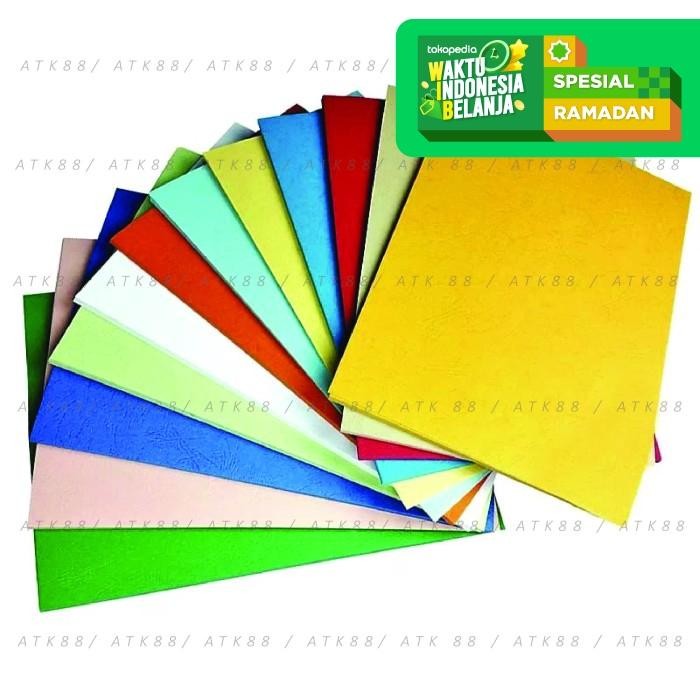 Kertas Cover Jilid Buffalo F4 ( 100 Lembar ) - Putih