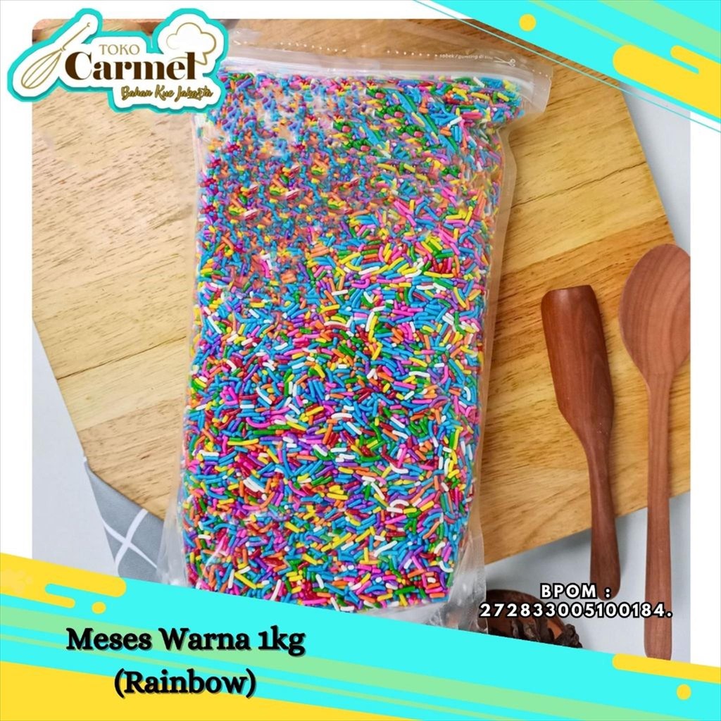 

Meses Meises Coklat Warna Warni 1kg